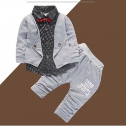 Spring autumn children clothing set 2019 new fashion baby boys shirt clothes sport suit kids boys outfits suit