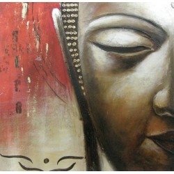 Buddhist belief unique pure hand-painted oil painting handicraft photography house decor