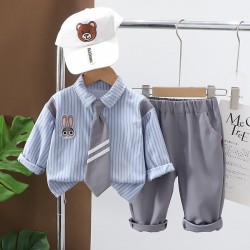 Autumn Children's High-quality Boys' Clothing Set Long Sleeved Casual Boys' Clothing