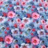 width 150 cm polyester spandex four way stretchy fabric 3 d digital printed flowers fabric for cloth sleepwear dress shirt