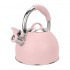 Factory High Quality Kitchen Home Hot Water Tea Pot Stainless Steel Whistling Kettle With Color Painting