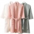 Cotton Waffle Kids Bathrobe Custom Plain Kids Spa Party Bathrobe Children Waffle Bath Robe for boys Girls