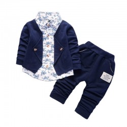 Children Two Piece Set Autumn Boys Winter Clothing Sets A1337