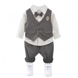 2024 Children Clothes Tracksuit, Boy Suits Classic Versatile Boys' Sets Kids Clothing