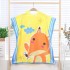 china Custom Children Beacg Towels Boys Bathrobe Girls Cartoon Animal Hooded Kids Ponchos