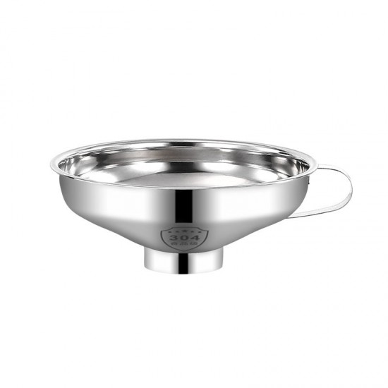 15CM-4.5CM 201Stainless Steel Kitchen Accessories Large Funnels Stainless Steel Wide Mouth Canning Funnel wide-mouth funnel