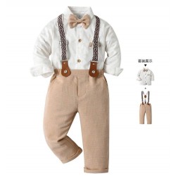 Latest Toddler Boy Formal Suit Kids Clothing Boy Wedding Birthday Party Dress Child Clothes Sets 2pcs Boys Clothing Sets