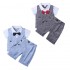 Wholesale Factory Fashion Baby Boys Summer Clothing Sets Cotton Baby Formal Suits Custom Kids Clothes Set