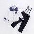 Wholesale Price boys clothing sets Solid Color boys outfit sets Casual Style boys clothing sets 8 years