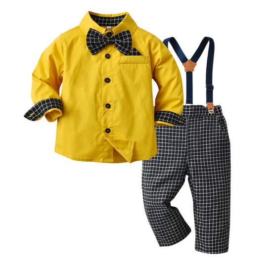 Boy's Clothing Sets Suit Baby Boy Clothes Coat Long Sleeve T shirt and Pants 3 pcs Set Kids Wear for Autumn Spring Baby Suit