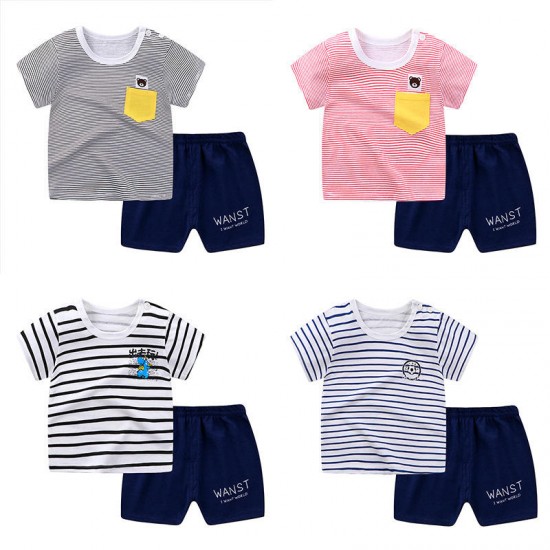 Wholesale Comfortable Baby Boys Clothing Sets Baby Clothes Sets Unisex Boys Kids Clothing Sets