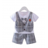 Custom High Quality Children's Boutique Clothing Boy Clothes Set Kids Clothes