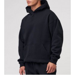 Wholesale men's Hoodies 100% Cotton Heavy Weight Logo Design 500gsm Streetwear Hoodie Customization Oversized Hoodies For man