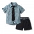 Children kids designer clothing baby boy clothes set