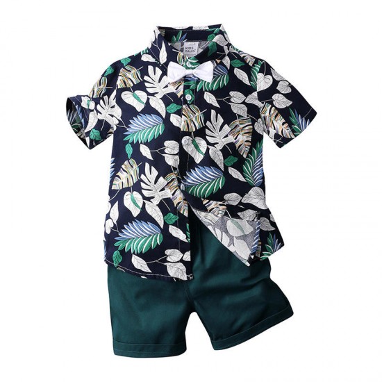 Fashion Design Style Wholesale Children Clothes Clothing Sets Boys Jogging Pant Kid 2-piece Set