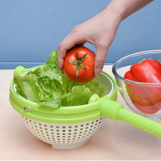 Wholesale Kitchen Drain Basket Fruit Vegetable Washing Foldable Colanders & Strainers Collapsible Drainer Storage