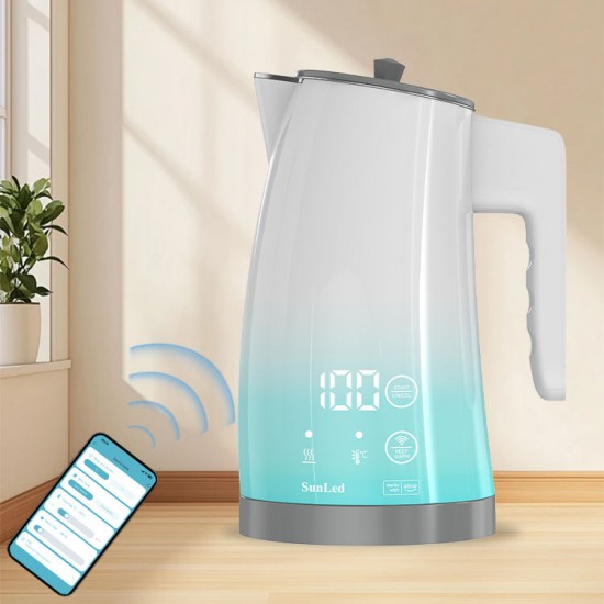 Best Seller Voice and App Control Fast Water Boiling Cattle Portable Stainless Steel Electric Kettles