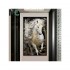 The latest popular modern light luxury horse corridor Diamonds paintings LED Crystal porcelain painting home decoration