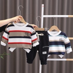 Spring Children's Clothing Set Boys' Casual Children's Clothing Boys' T-shirt Pants 2-piece Set Children's Clothing