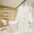 Hotel 100% Cotton Long Robe Sauna Spa Bath Robe Men Bathrobe With Belt