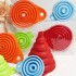 BPA Free 6 Sizes Foldable Silicone Funnel For Kitchen Gadgets Professional Kitchen Gadgets