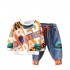 Wholesale Fashion Winter Cotton Infant Boy Clothing Sets