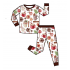 MR085 Christmas Baby Sleepsuit 2 Pcs Long Sleeve Pants Pjs Sleepwear Children Pajamas Kids Clothes Outfit Sets