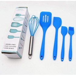 5-piece set High Quality Silicone Utensil Set Heat Resistant Cooking Durable Utensils Silicone Set