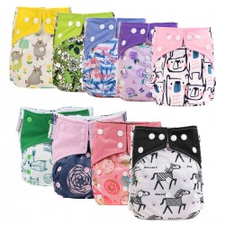 Hot Selling Newborn Washable Reusable Cloth Diaper Baby For Boys And Girls Comfortable Baby Cloth Diaper