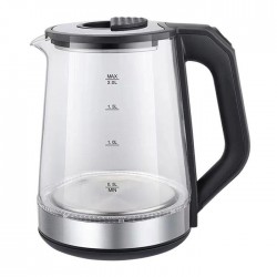 Temperature Control Cordless Glass Portable Tea Maker Electric 2L Jug Kettle