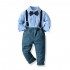 Kids Boys Casual Clothing Set Toddler Boy Gentleman Long Sleeve clothes