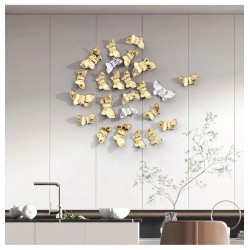 New Three-dimensional Butterfly Mural Lights For home Hotel Villa Room decoration China home decor Wholesale