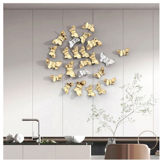 New Three-dimensional Butterfly Mural Lights For home Hotel Villa Room decoration China home decor Wholesale