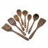 hot sale bamboo wooden cooking utensils spatula wood utensils