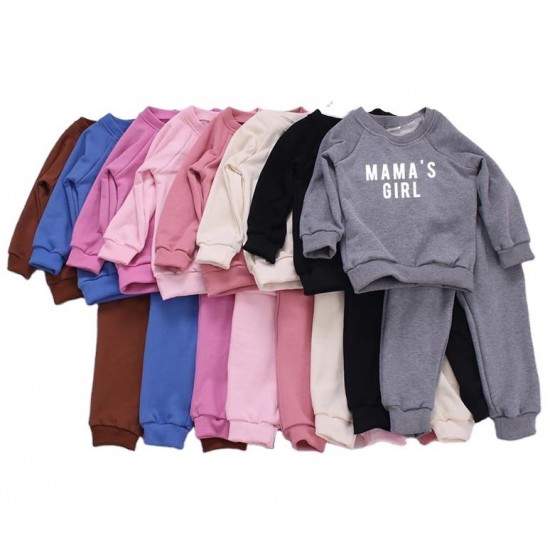 High Quality 2 Piece Sets Kids Hoodies Hot Sale Baby Clothing Kids Set Wholesale Kids Clothes Jogger Set