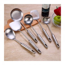 Food Grade 9Pcs Stainless Steel Kitchen Luxury Utensils Set Home Kitchen Tools Accessories Utensils Set