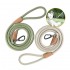 Reflective Foam Handle Metal Buckle Custom Logo Slip on Adjustable Nylon Walking 1.5m Long Pet Cat Dog Lead Rope Leash