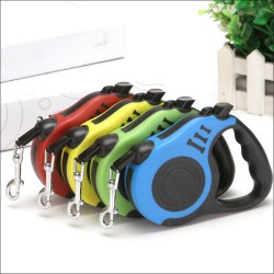 Nylon dog leash retractable dog leash fashionable dog walking automatic retractable cat pet wholesale