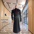 Ethnic Men's Clothing Muslim Abaya with Hood Malaysian Short Halves Jubba Thobe Arabian Fabric with Zipper for Saudis